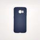 Samsung S6 Edge bundle pack of 3 Silicone case slim black red blue back covers