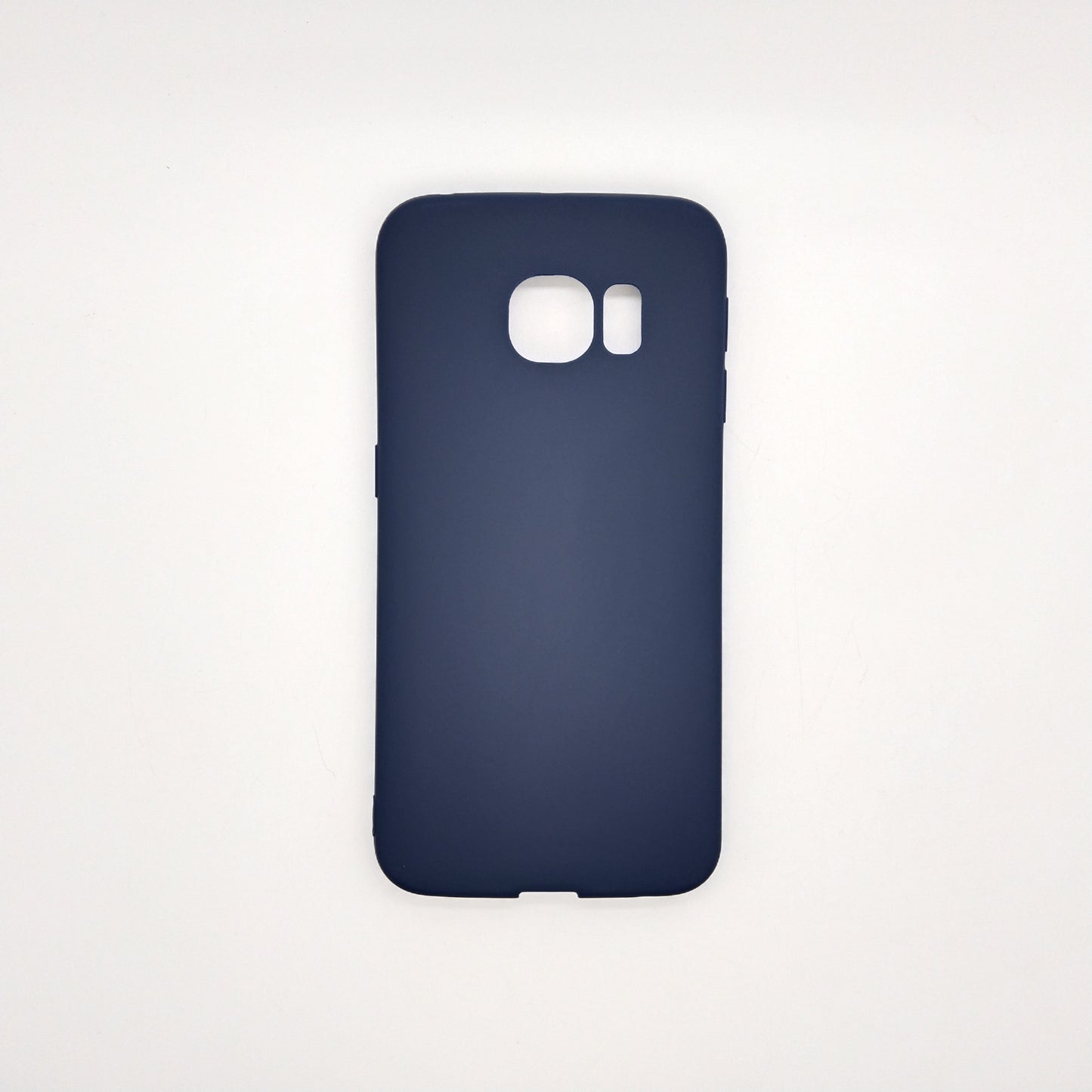Samsung S6 Edge bundle pack of 3 Silicone case slim black red blue back covers