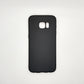 Samsung S7 Edge bundle pack of 3 Silicone case slim black red blue back covers