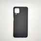 Samsung A12 bundle pack of 3 Silicone case slim black red blue back covers