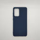 Samsung A52 bundle pack of 3 Silicone case slim black red blue back covers