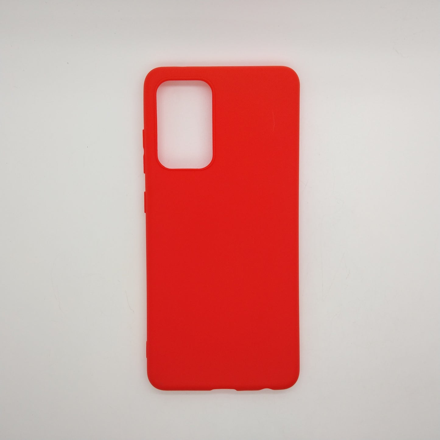 Samsung A52 bundle pack of 3 Silicone case slim black red blue back covers