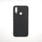 Vivo Y12 bundle pack of 3 Silicone case slim black red blue back covers