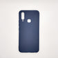 Vivo Y12 bundle pack of 3 Silicone case slim black red blue back covers