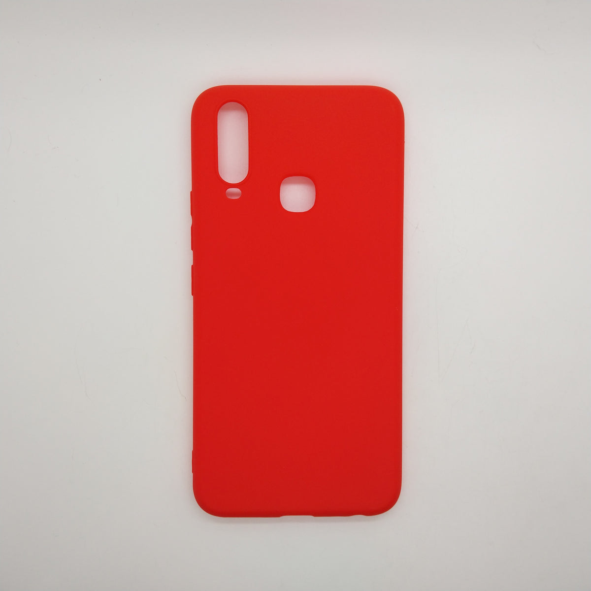 Vivo Y12 bundle pack of 3 Silicone case slim black red blue back covers