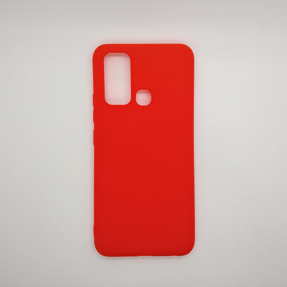 Vivo Y30 bundle pack of 3 Silicone case slim black red blue back covers