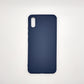 Vivo Y1s bundle pack of 3 Silicone case slim black red blue back covers