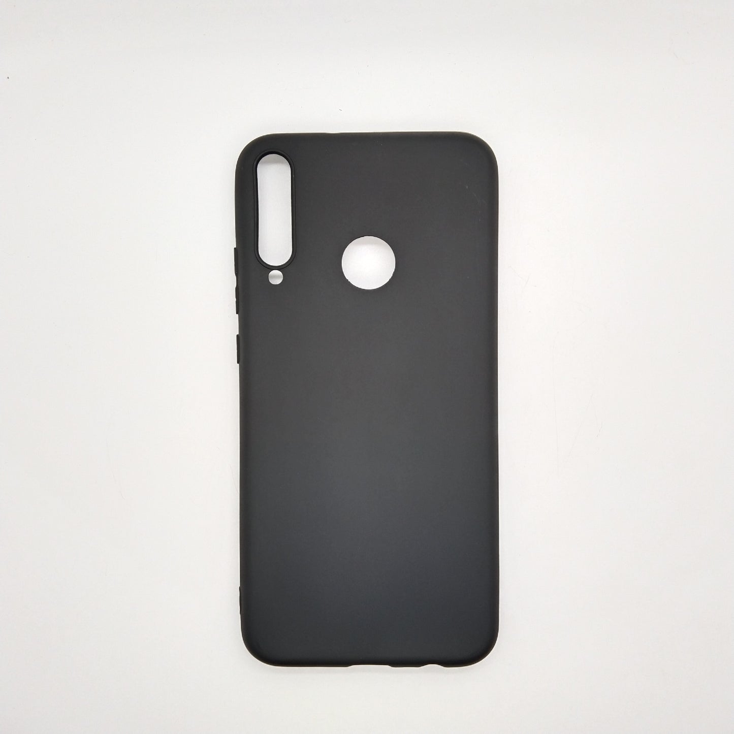 Huawei Y7p bundle pack of 3 Silicone case slim black red blue back covers