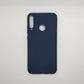 Huawei Y7p bundle pack of 3 Silicone case slim black red blue back covers