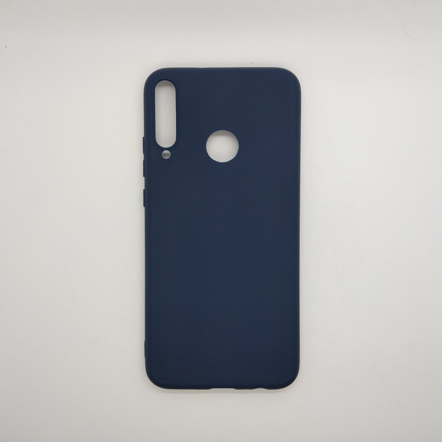 Huawei Y7p bundle pack of 3 Silicone case slim black red blue back covers