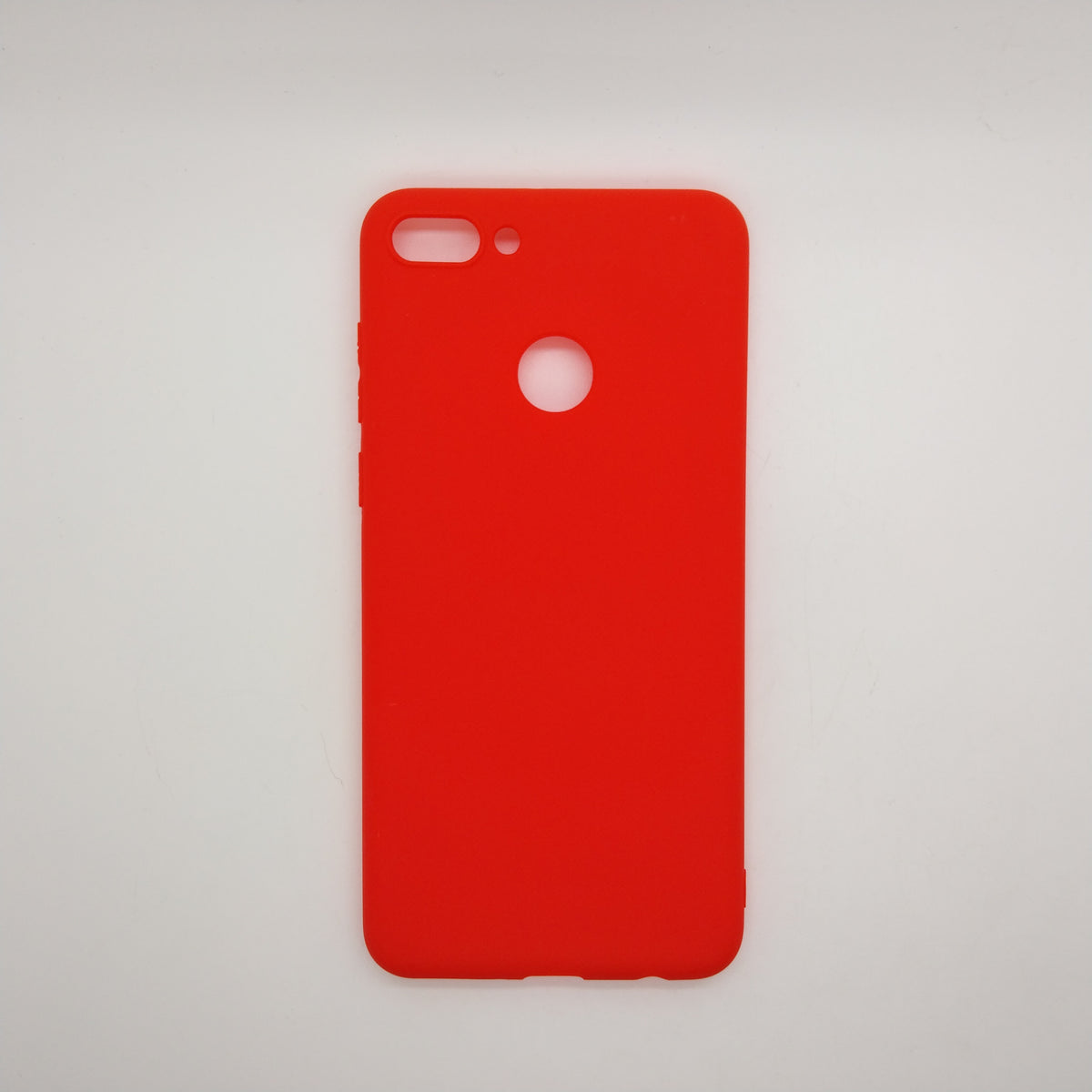 Huawei Y9 2018 bundle pack of 3 Silicone case slim black red blue back covers