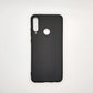 Huawei Y6p bundle pack of 3 Silicone case slim black red blue back covers