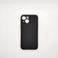 iPhone 13 Mini bundle pack of 3 Silicone case slim black red blue back covers