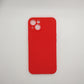 iPhone 13 bundle pack of 3 Silicone case slim black red blue back covers