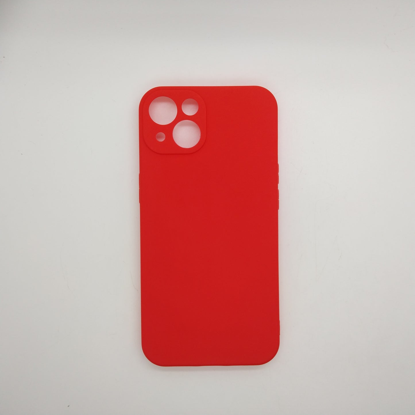 iPhone 13 bundle pack of 3 Silicone case slim black red blue back covers