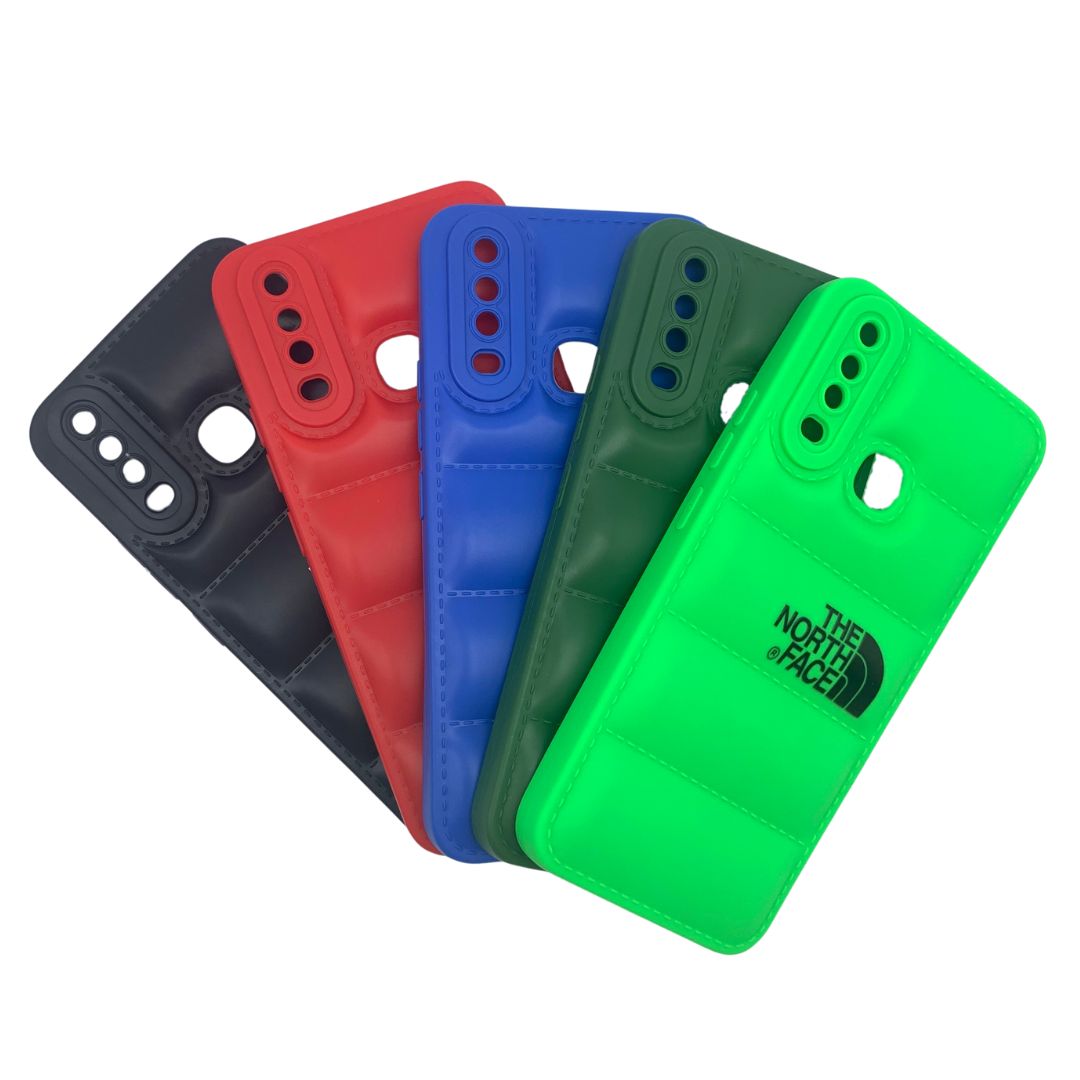 Vivo Y12/Y15/Y17 Puffer Jacket Case Shock-Absorbing Air Cushion Back Cover