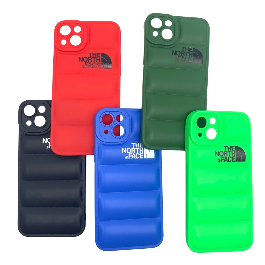 iPhone 14 Plus Puffer Jacket Case Shock-Absorbing Air Cushion Back Cover