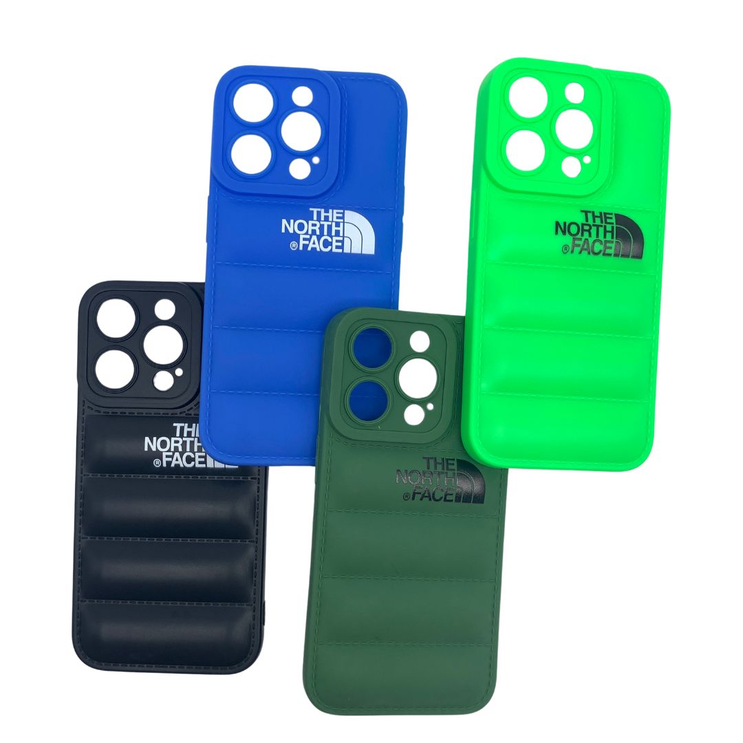 iPhone 15 Pro Puffer Jacket Case Shock-Absorbing Air Cushion Back Cover