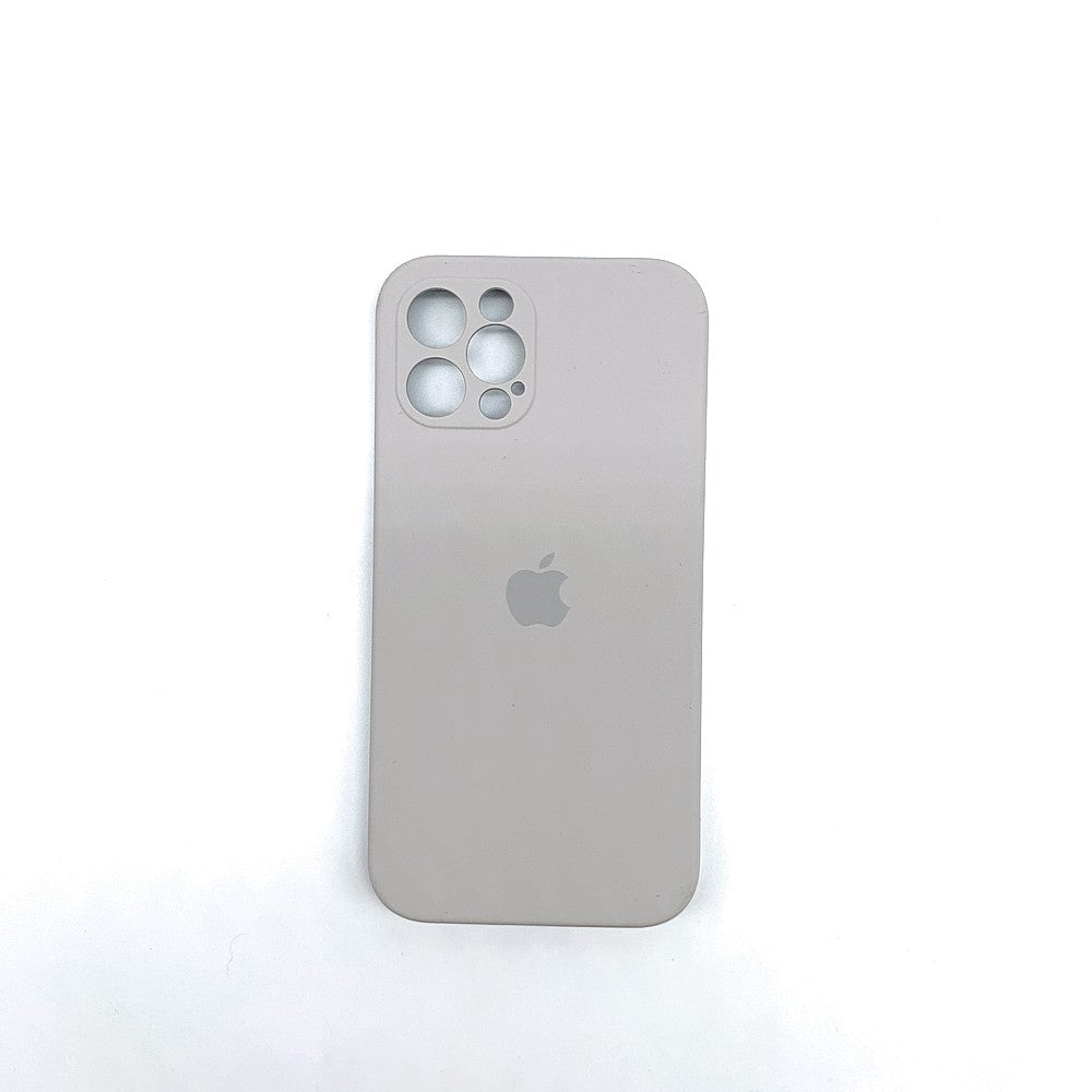 apple silicone case Velvet inner cover Hard back cover for iPhone 12 Pro