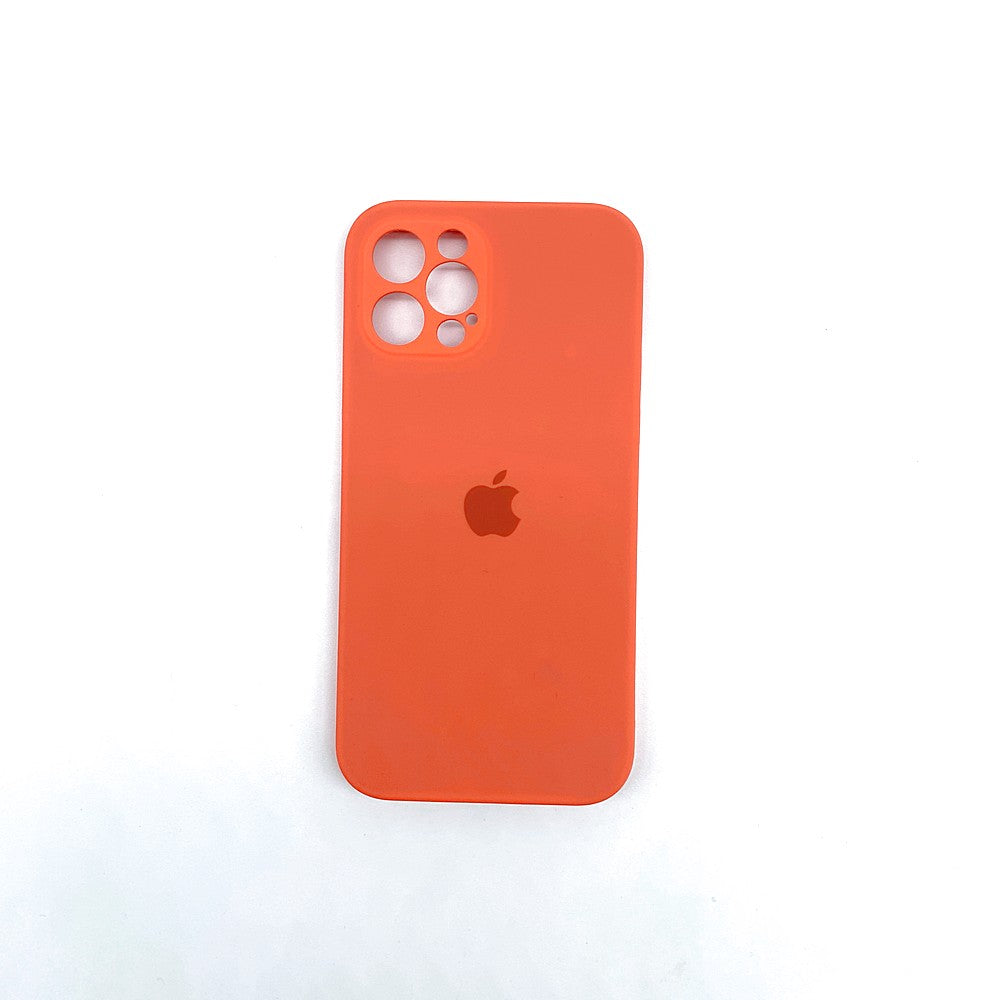 apple silicone case Velvet inner cover Hard back cover for iPhone 12 Pro