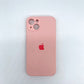 apple silicone case Velvet inner cover Hard back cover for iPhone 13