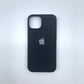 apple silicone case Velvet inner cover Hard back cover for iPhone 14