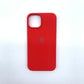 apple silicone case Velvet inner cover Hard back cover for iPhone 14