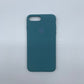 apple silicone case Velvet inner cover Hard back cover for iPhone 7 Plus / 8 Plus
