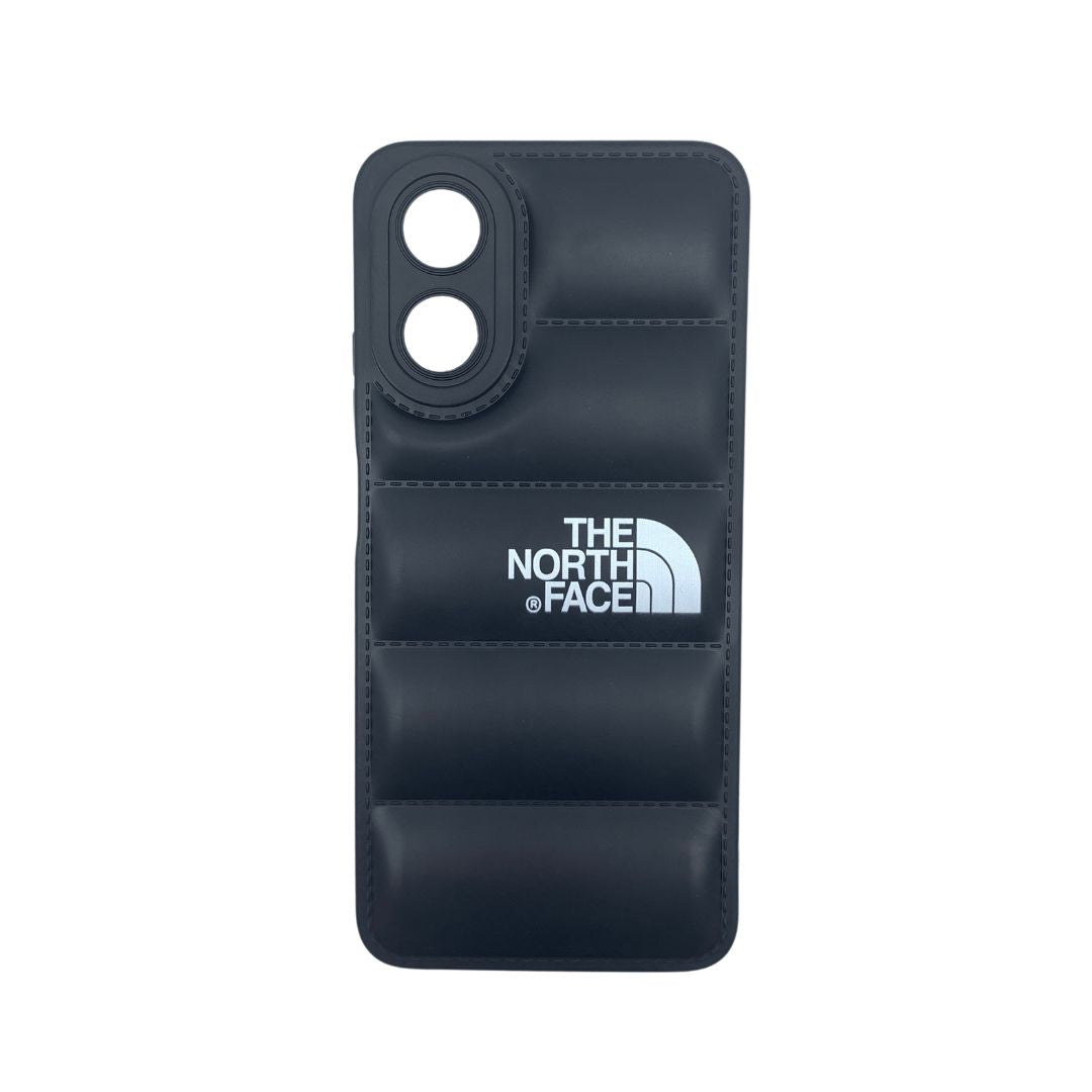 OPPO A17 Puffer Jacket Case Shock-Absorbing Air Cushion Back Cover