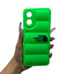 OPPO A17 Puffer Jacket Case Shock-Absorbing Air Cushion Back Cover