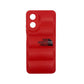 OPPO A17 Puffer Jacket Case Shock-Absorbing Air Cushion Back Cover