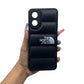OPPO A17 Puffer Jacket Case Shock-Absorbing Air Cushion Back Cover