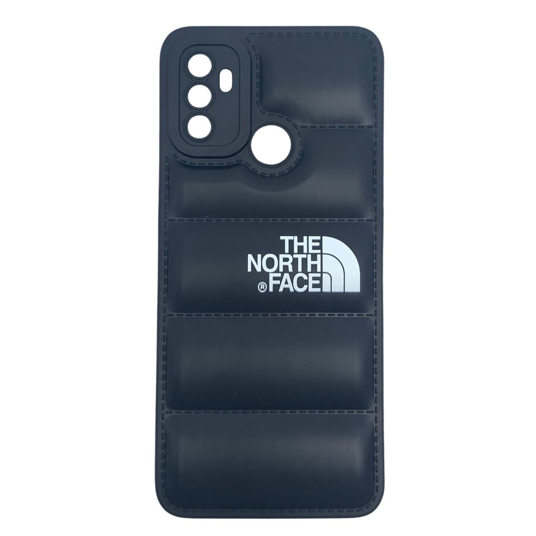 OPPO A53 Puffer Jacket Case Shock-Absorbing Air Cushion Back Cover