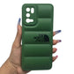 OPPO A55 Puffer Jacket Case Shock-Absorbing Air Cushion Back Cover
