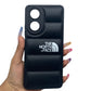 OPPO A58 Puffer Jacket Case Shock-Absorbing Air Cushion Back Cover