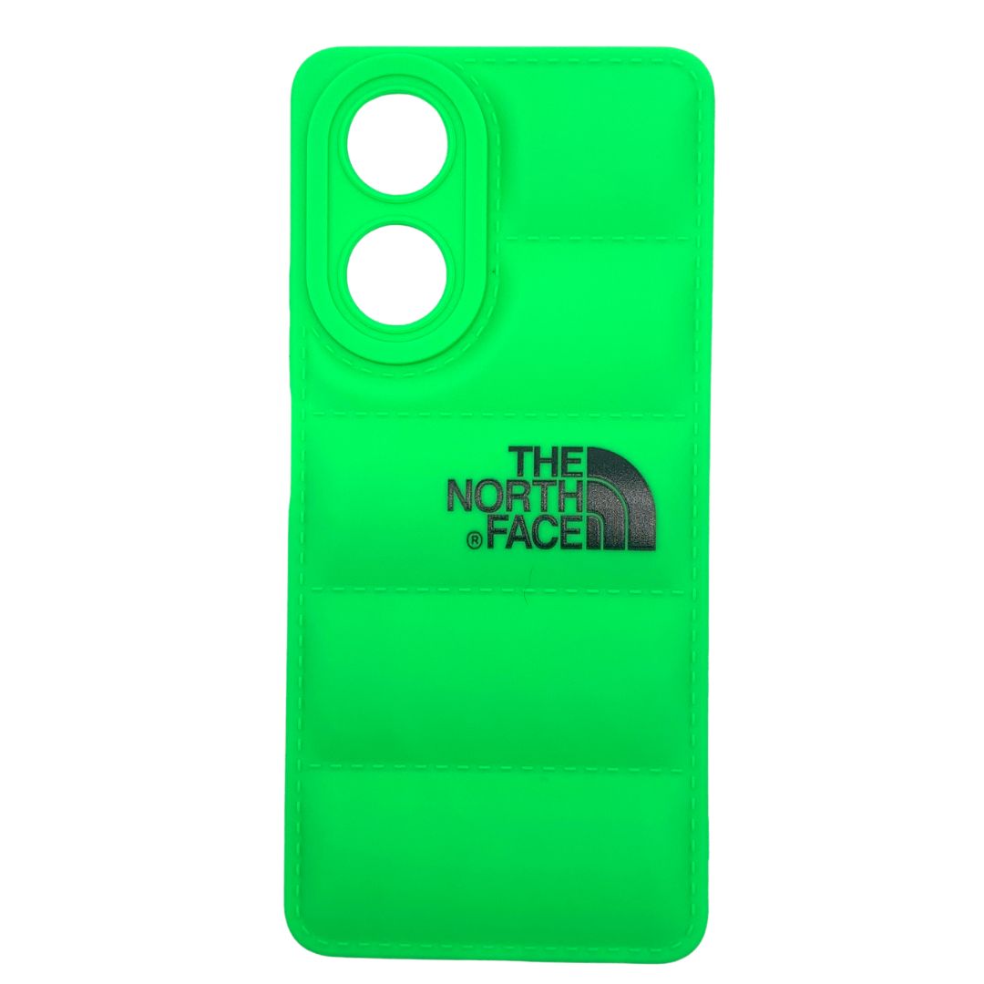 OPPO A58 Puffer Jacket Case Shock-Absorbing Air Cushion Back Cover