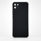 Realme C11 Carbon Fiber texture Hard Rubber armour back cover shock-porof case