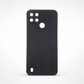 Realme C21Y Carbon Fiber texture Hard Rubber armour back cover shock-porof case