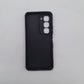 infinix Hot 60i Carbon Fiber texture Hard Rubber armour back cover shock-porof case