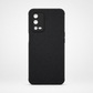 OPPO A55 Carbon Fiber texture Hard Rubber armour back cover shock-porof case