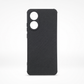 OPPO A78 Carbon Fiber texture Hard Rubber armour back cover shock-porof case