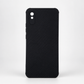 Redmi 9A Carbon Fiber texture Hard Rubber armour back cover shock-porof case
