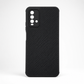 Redmi 9T Carbon Fiber texture Hard Rubber armour back cover shock-porof case