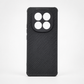 Redmi Note 14 Pro 5G Carbon Fiber texture Hard Rubber armour back cover shock-porof case