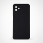 Samsung A04 Carbon Fiber texture Hard Rubber armour back cover shock-porof case