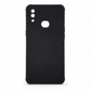 Samsung A10s Carbon Fiber texture Hard Rubber armour back cover shock-porof case