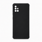 Samsung A51 Carbon Fiber texture Hard Rubber armour back cover shock-porof case