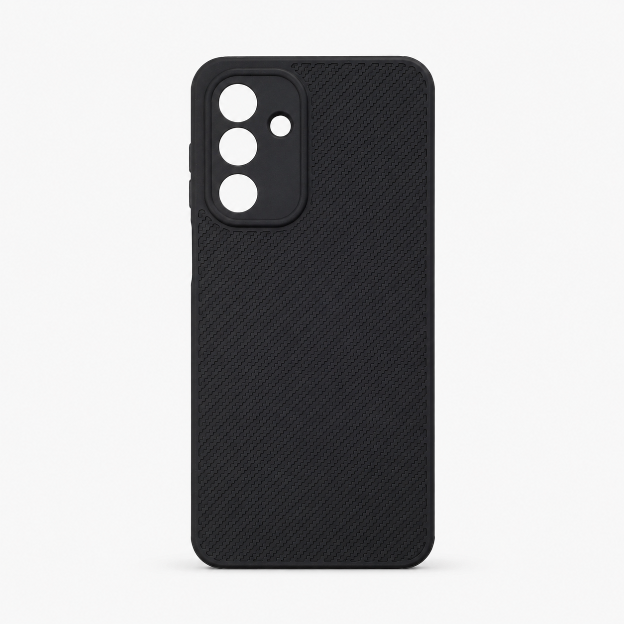 Samsung M36 Carbon Fiber texture Hard Rubber armour back cover shock-porof case