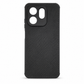 infinix Smart 9 Carbon Fiber texture Hard Rubber armour back cover shock-porof case