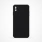 iPhone Xs Max Carbon Fiber texture Hard Rubber armour back cover shock-porof case